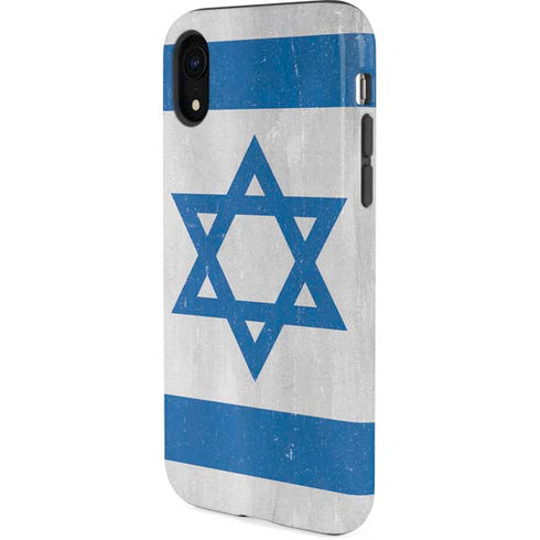 Israel Flag Distressed iPhone XR Pro Case